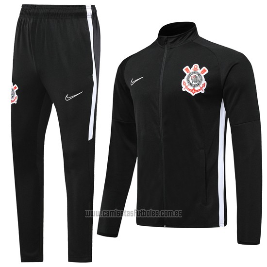 Chandal de Chaqueta del Corinthians 2019-2020 Negro
